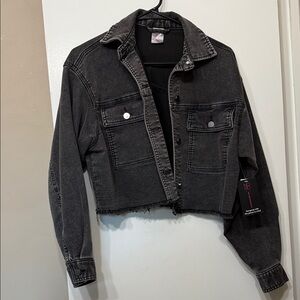 Charcoal Denim Jacket